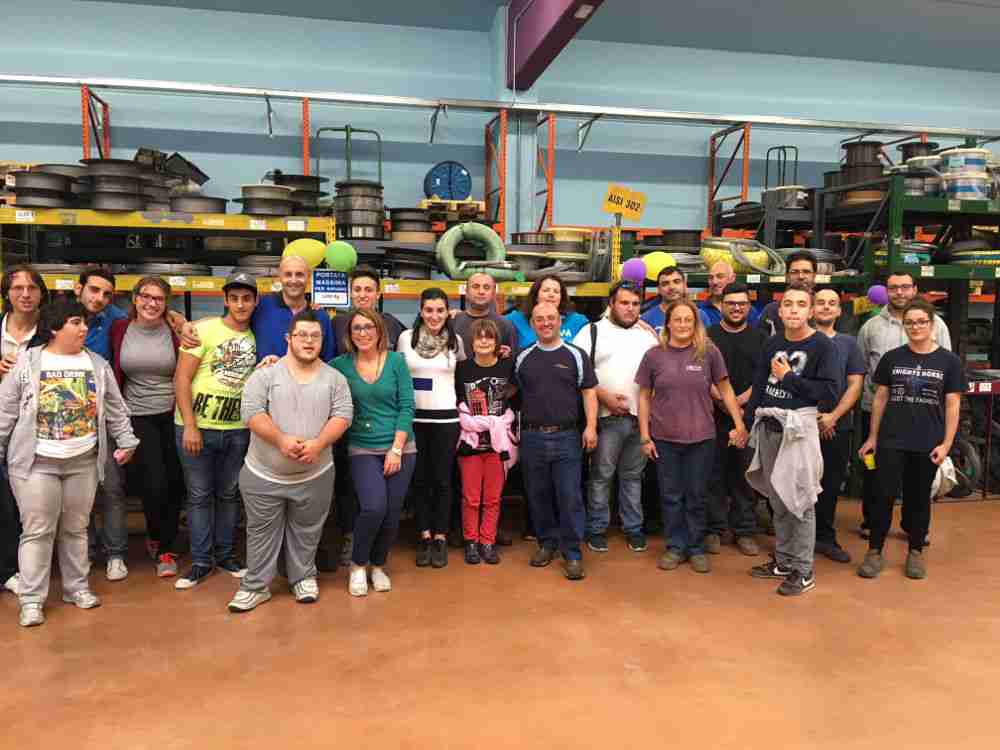 Visita dei "Talenti" al Mollificio 31